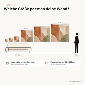 Produktmerkmal: Größenratgeber für deine Wand