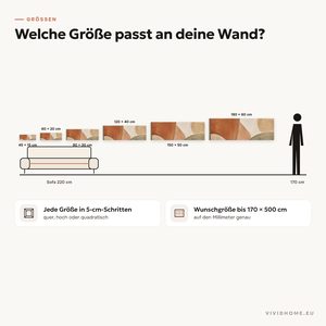 Produktmerkmal: Größenratgeber für deine Wand