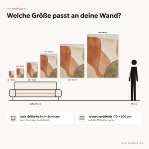 Produktmerkmal: Größenratgeber für deine Wand