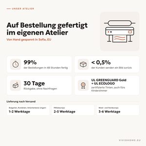 Produktmerkmal: gefertigt in unserer eigenen Werkstatt