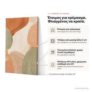 Χαρακτηριστικό: καμβάς ποιότητας γκαλερί