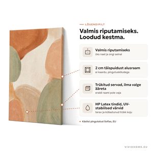 Omadus: galeriikvaliteediga lõuend