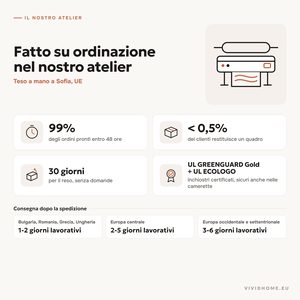 Caratteristica: realizzato nel nostro atelier