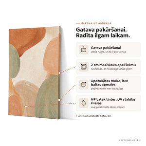 Īpašība: galerijas kvalitātes audekls