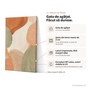 Caracteristică: pânză de calitate de galerie