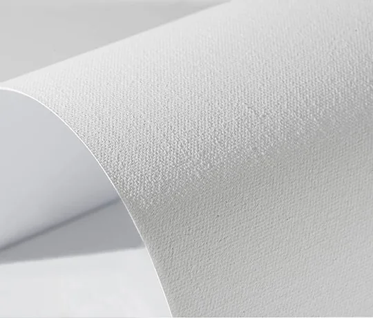 100% Cotton canvas surface — premium matte texture close-up