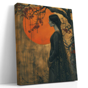 Crimson Blossom Dusk
