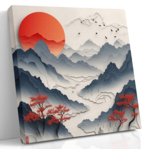 Crimson Mountain Reverie
