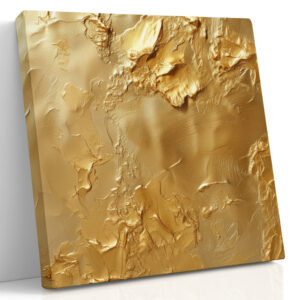 Golden Impasto Relief