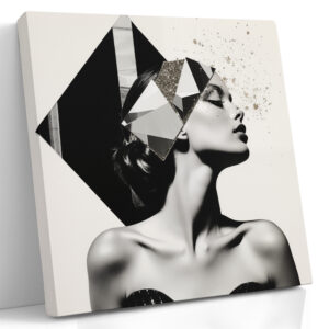 Fractured Diamond Portrait
