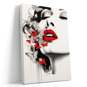 Red Lips & Butterflies