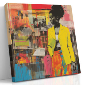 Yellow Blazer Collage