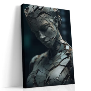 Shattered Form in Grey