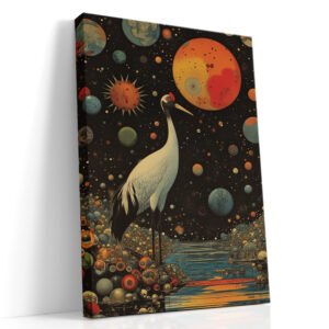 Crane Among the Spheres