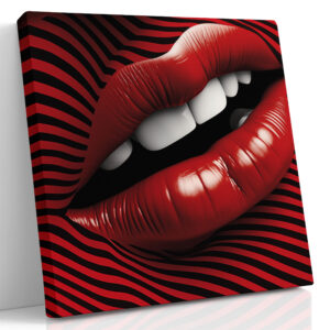 Red Lips Electric Night