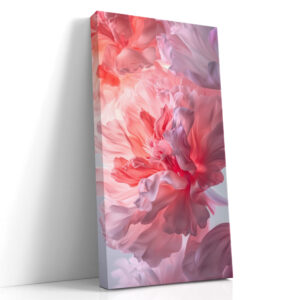 Coral Bloom in Soft Light