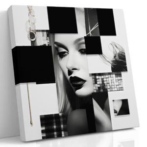 Fragmented Noir Collage