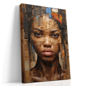 Reclaimed Portrait in Wood