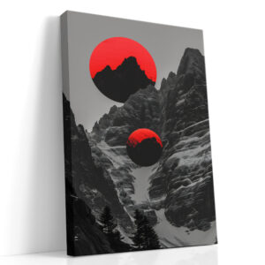 Twin Crimson Summits