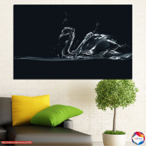 Luik abstraktsel veel Canvas Print