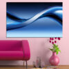 Flowing wave lines curve into an infinity symbol across a neutral backdrop