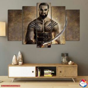 Game of Thrones Sárkány 5 Darabos Vászonkép Szett