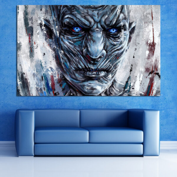 Game of Thrones fantaasia stseeni kanvaspilt