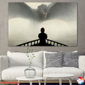 Game of Thrones Drachen Fantasy Leinwanddruck