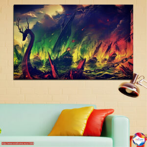 Game of Thrones Dragon Fantasy Canvas Print