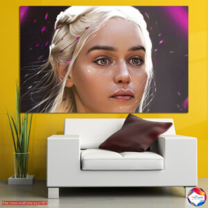Game of Thrones Fantasy Dragon Canvas Print