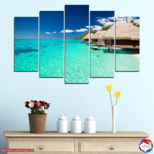 Island Dreams 5 darabos vászonkép szett