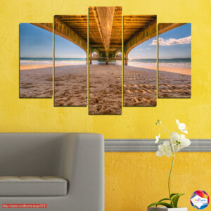 Under the Bridge 5-Piece Canvas Print