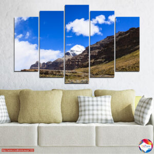 Rocky Peak 5-Piece Canvas Print