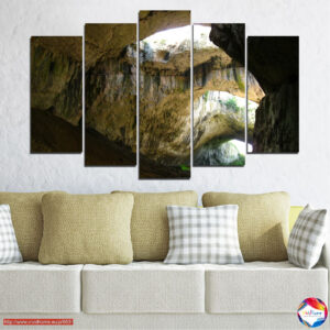 Devetashka Cave Arches Canvas Print – 5-Piece Set