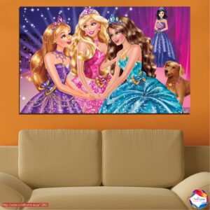Barbie Printses Animeeritud Kanvaspilt