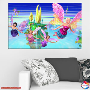 Rainbow Journey Laste Kanvaasprint