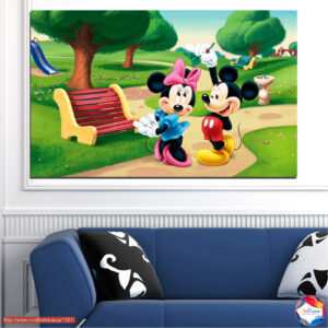 Mickey ja Minnie Hiire kanvaasprint
