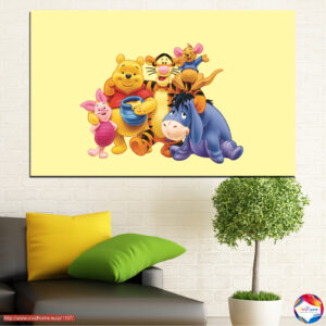 Winnie the Pooh Canvas Print – Μονό Πάνελ
