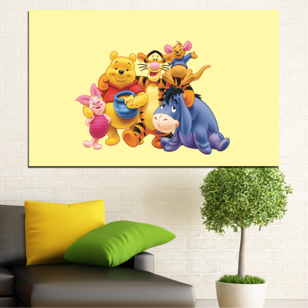 Winnie the Pooh Canvas Print - Μονό Πάνελ