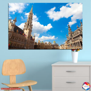 Berlinska TV Kula pri Zalasku Sunca Canvas Print