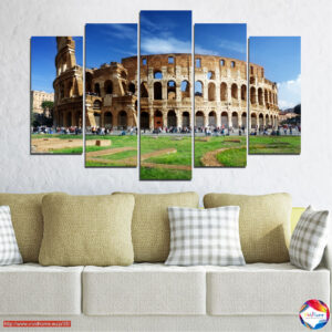 Colosseum Róma 5 részes vászonkép szett