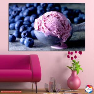 Blueberry ice-cream 5 pieces №0735
