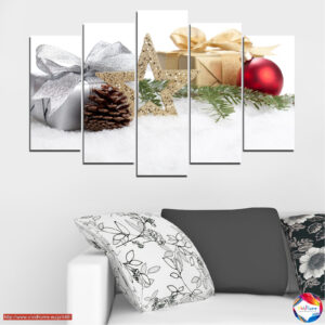 Festive charm 5 pieces №0446