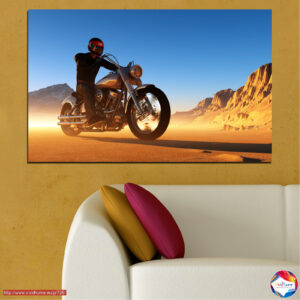 Kõrbeauto Canvas Print