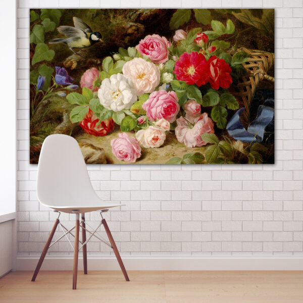 Fragrance of the Roses Canvas Print