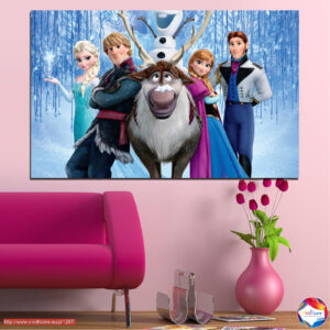Frozen Kingdom Kinder-Leinwanddruck