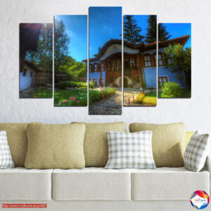 Koprivshtitsa Revival House 5-Piece Canvas Print
