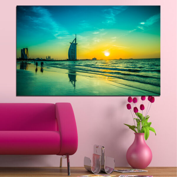 Arabian Nights Seascape Canvas Print