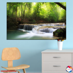 Water Intoxication Abstract Landscape Canvas Print
