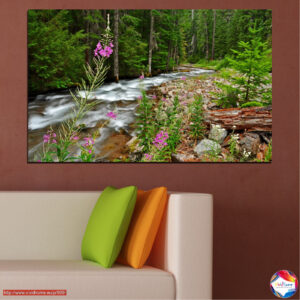 Wild Peace Waterscape Canvas Print